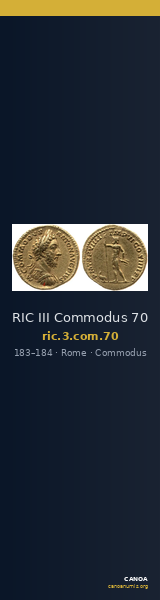 RIC III Commodus 70 — CANOA