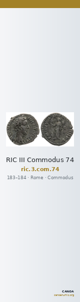 RIC III Commodus 74 — CANOA
