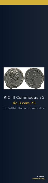 RIC III Commodus 75 — CANOA