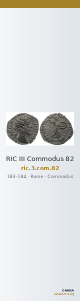 RIC III Commodus 82 — CANOA