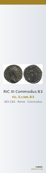 RIC III Commodus 83 — CANOA