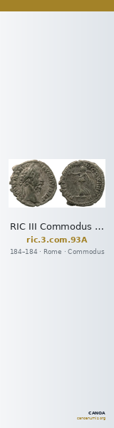 RIC III Commodus 93A — CANOA
