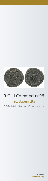 RIC III Commodus 95 — CANOA