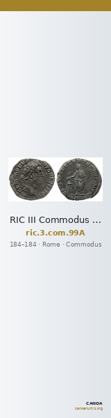 RIC III Commodus 99A — CANOA