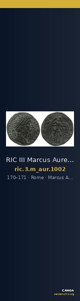 RIC III Marcus Aurelius 1002 — CANOA