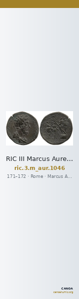 RIC III Marcus Aurelius 1046 — CANOA