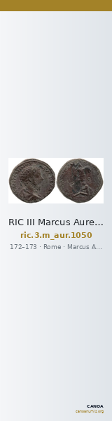 RIC III Marcus Aurelius 1050 — CANOA
