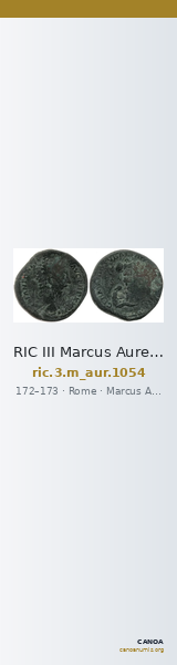 RIC III Marcus Aurelius 1054 — CANOA