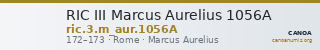 RIC III Marcus Aurelius 1056A — CANOA