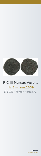 RIC III Marcus Aurelius 1059 — CANOA