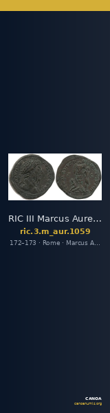 RIC III Marcus Aurelius 1059 — CANOA