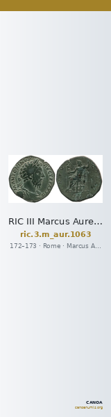 RIC III Marcus Aurelius 1063 — CANOA
