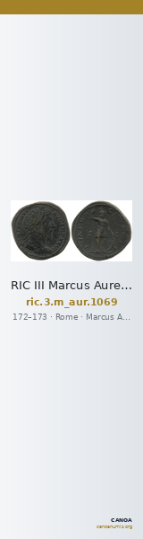 RIC III Marcus Aurelius 1069 — CANOA