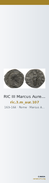 RIC III Marcus Aurelius 107 — CANOA