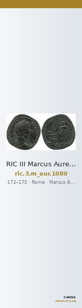 RIC III Marcus Aurelius 1080 — CANOA