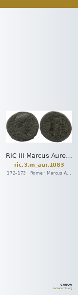 RIC III Marcus Aurelius 1083 — CANOA