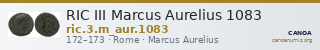 RIC III Marcus Aurelius 1083 — CANOA