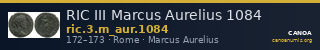 RIC III Marcus Aurelius 1084 — CANOA