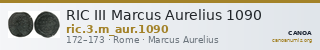 RIC III Marcus Aurelius 1090 — CANOA