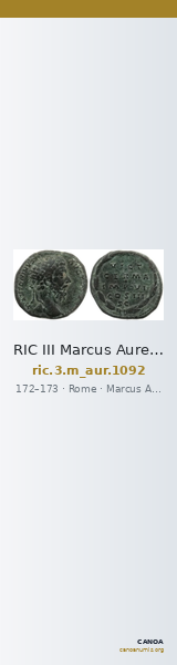 RIC III Marcus Aurelius 1092 — CANOA