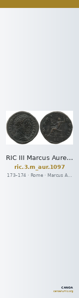 RIC III Marcus Aurelius 1097 — CANOA