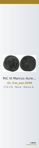 RIC III Marcus Aurelius 1098 — CANOA