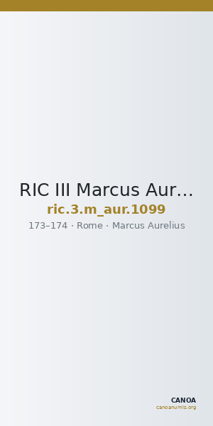 RIC III Marcus Aurelius 1099 — CANOA