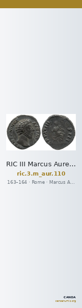 RIC III Marcus Aurelius 110 — CANOA