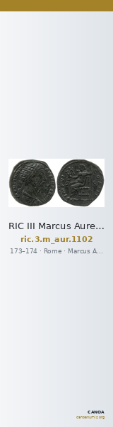 RIC III Marcus Aurelius 1102 — CANOA