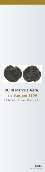 RIC III Marcus Aurelius 1106 — CANOA