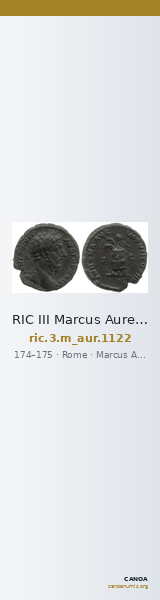 RIC III Marcus Aurelius 1122 — CANOA