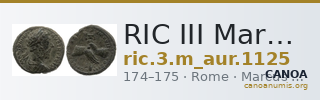 RIC III Marcus Aurelius 1125 — CANOA