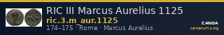 RIC III Marcus Aurelius 1125 — CANOA