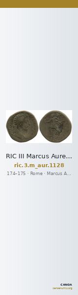 RIC III Marcus Aurelius 1128 — CANOA