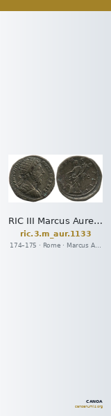 RIC III Marcus Aurelius 1133 — CANOA