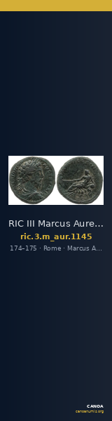 RIC III Marcus Aurelius 1145 — CANOA