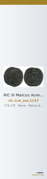 RIC III Marcus Aurelius 1147 — CANOA