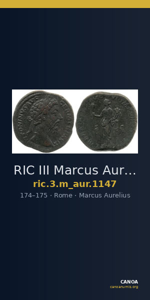 RIC III Marcus Aurelius 1147 — CANOA
