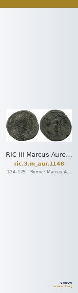 RIC III Marcus Aurelius 1148 — CANOA