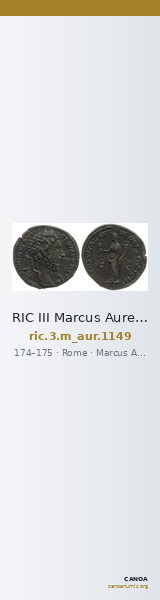 RIC III Marcus Aurelius 1149 — CANOA