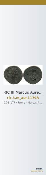 RIC III Marcus Aurelius 1179A — CANOA