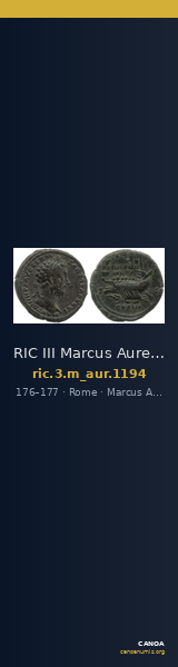 RIC III Marcus Aurelius 1194 — CANOA