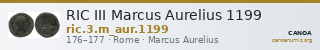 RIC III Marcus Aurelius 1199 — CANOA