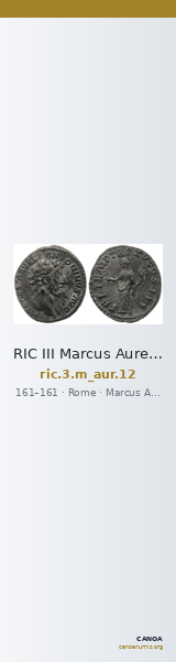 RIC III Marcus Aurelius 12 — CANOA