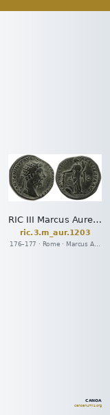 RIC III Marcus Aurelius 1203 — CANOA