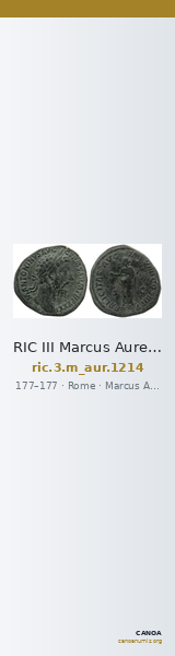 RIC III Marcus Aurelius 1214 — CANOA