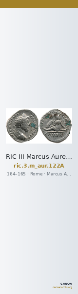 RIC III Marcus Aurelius 122A — CANOA