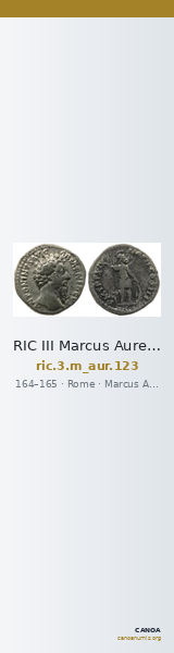 RIC III Marcus Aurelius 123 — CANOA