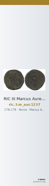RIC III Marcus Aurelius 1237 — CANOA