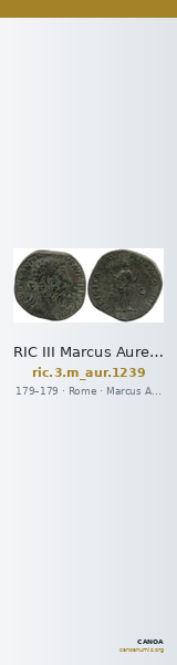 RIC III Marcus Aurelius 1239 — CANOA